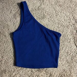 SHEIN one shoulder top XXS